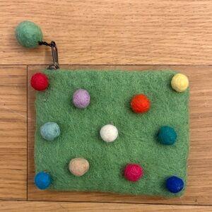 Colorful Felt Kids Pouch